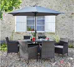 Buy Collection Fiji 6 Seater Rattan Patio Set Grey At Argos Co Uk Visit Argos Co Uk To Shop Online For Garden Garden Table And Chairs Patio Set Garden Table