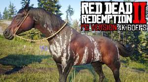 It's a unique horse (can also be bought randomly from stables in blackwater that's all wild horse breeds needed to complete the horseman 10 challenge in rdr2. New Warped Brindle Arabian More New Horses In Red Dead Redemption 2 Youtube