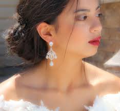 Bridal Chandelier Earrings, Wedding Earrings, Bridal Jewelry, Bridal  Earrings, Crystal Drop Earrings, Wedding Jewelry, Rose Gold Jewelry