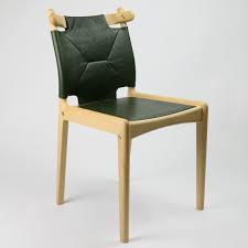 5 Sail Chair Green Front Angle E Chair Leather Chair Dining Chairs