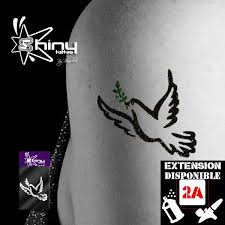 Des heures de plaisir vous attendent en coloriant un coloriage gratuit d'un autres tatouage. Pochoir Autocollant Tatouage Temporaire Special Extension Colombe 001