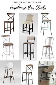 Budget Friendly Farmhouse Style Bar Stools With Backs Farmhouse Style Bar Stools Rustic Bar Stools Farmhouse Stools