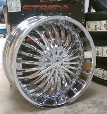 Strada Rims A2i Strada Spina Chrome Wheels 20 22 And 24 Chrome Wheels Chrome Wheels Chrome Rims Car Wheels