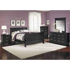 Neo Classic Queen Bed Black Black Bedroom Furniture Set Black Bedroom Furniture Bedroom Interior