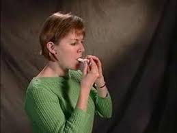 The dry powder in some inhalers has no taste, while in others the medication is mixed with lactose (a simple sugar) to give it a sweet taste. Video How To Use A Single Dose Dry Powder Inhaler Mayo Clinic