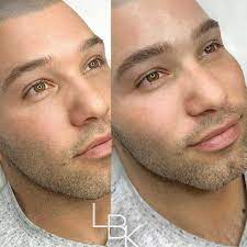 No makeup makeup looks or other looks where the makeup is too subtle to see easily must have a before and after shot so users can see the difference and i'm not super familiar with microblading but if its anything like tattooing then the color should lighten up a tad after they're fully healed? Microblading For Men Why More Guys Opt For Microblading Pmuhub