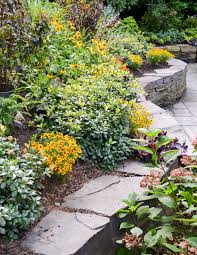 Stone Wall And Garden Designed By Mary Kirk Menefee Installed By Merrifield Garden Center Merrifield Gardens Garden Design Stone Wall