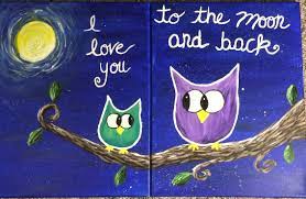And for the all the dads and sons out there, here is a set for you: For A Mother Daughter Class Mother Daughter Crafts Kids Canvas Art Mother Daughter Art