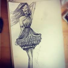 رسم تصاميم ملابس art drawings humanoid sketch