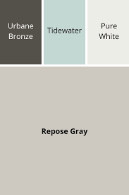 Each format represents the same color. Repose Gray A Complete Paint Color Review Love Remodeled
