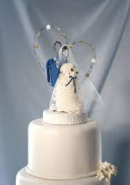Wire Figure Wedding Cake Topper Stars Cake Topper Romantic Etsy Wedding Cake Toppers Unique Romantic Cake Topper Unique Cake Toppers