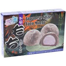 Colocasia esculenta is a tropical plant grown primarily for its edible corms, a root vegetable most commonly known as taro (/ˈtɑːroʊ, ˈtæroʊ/), kalo, dasheen or godere. Yuki Love Mochi Reiskuchen Mit Taro Nach Japanischer Art 210 G Asianfoodlovers De