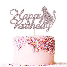 Uranmole 18k gold antique metal cake stand, round cupcake stands, wedding birthday party dessert cupcake pedestal/display/plate (10in). Artczlay Happy Birthday Cake Topper Rose Gold Glitter Cat Cake Topper Cat Theme Birthday Party Happy Birthday Cake Topper Cat Cake Topper Birthday Cake Toppers