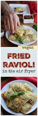 Perfectly Crisp Vegan Ravioli In The Air Fryer A Delicious Party Appetizer The Whole Family Will Love Cadryskitchen Com Recipes Appetizer Recipes Cooking