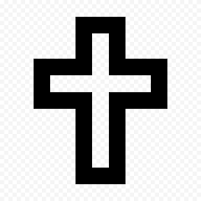 Download cross outline and use any clip art,coloring,png graphics in your website, document or presentation. Black Simple Outline Christian Cross Symbol Icon Citypng