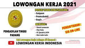 25 lowongan kerja jember bulan juni 2021. Satpam Pramubakti Supir Dibutuhkan Pengadilan Tinggi Padang Lowongan Kerja Februari 2021 Youtube