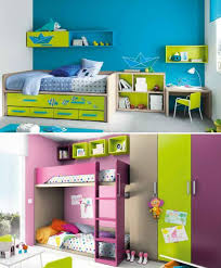 Compact Colorful Kids Room Design Ideas By Kibuc Modern Kids Room Colorful Kids Room Creative Bedroom
