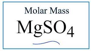 You can thus say that the hydrate contained Molar Mass Molecular Weight Of Mgso4 Magnesium Sulfate Youtube