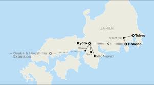 Change map scale with a slider on the left or using your mouse wheel. Cherry Blossoms In Japan Tokyo To Kyoto Ef Go Ahead Tours