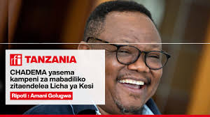Nchini Tanzania, chama kikuu cha upinzani CHADEMA, kinasema licha ya  kukamatwa kwa kiongozi wake Tundu Lissu na kufungwa mashataka ya uhaini na  uchochezi, kampeni ya kudai mabadiliko kwenye mfumo wa ...
