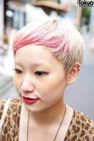 Chic Japanese Blonde To Pink Ombre Hair For Short Hair Jpg 520 779 Short Hair Styles Blonde To Pink Ombre Short Hair Color