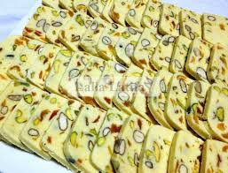 Gateau Au Lait Et Aux Fruits Secs Sans Cuisson Recettes De Cuisine Nourriture Tunisienne Recette Sans Cuisson