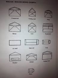 Ketahui apa perbezaan saiz secara amnya, saiz kertas boleh dibahagikan kepada 2 kategori utama, saiz international (iso 216 d) saiz b4, b5 dan b6 selalunya digunakan untuk sampul surat. Cara Melipat Surat Dan Model Sampul Surat Kejuruan