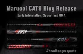Marucci 2021 baseball bat lineup cat9 and cat9 connect. Marucci Sports Cat9 Release Information Specs And Q A Hb Sports Inc