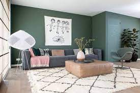 artifort artifort shop rotterdam plaisier interieur donkergroene muren woonkamer groen interieur woonkamer