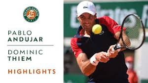 Dominic thiem reached the junior roland garros final in 2011, dreaming about winning his favorite major in the future. Pablo Andujar Vs Dominic Thiem Round 1 Highlights Roland Garros 2021 Youtube