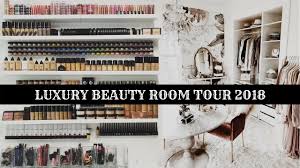 Ihr team von beautyroom farah freut sich auf sie. Luxury Beauty Room Tour 2018 Youtube