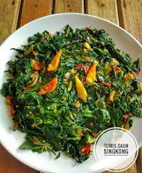 Resep Masakan Sehari Hari Olahan Daun Singkong Instagram Di 2020 Resep Masakan Masakan Vegetarian Masakan