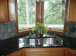 New countertops with a deep, spacious sink and faucet. 8 Beautiful Corner Kitchen Sink Ideas Remodel For Your Perfect Home