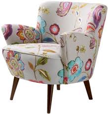 Modern Floral Accent Chair Bohemian Fabric Style Living Room Furniture Seat New Doesnotapply Bohemianmo Floral Accent Chair Floral Accent Chairs Floral Chair