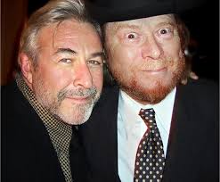 Jim Byrnes and John Baldry at a Face the World Foundation gala