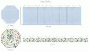 Octagon Hatboxes Butterfly Dreams Miniatures Dollhouse Miniatures Diy Miniatures Tutorials Hat Boxes