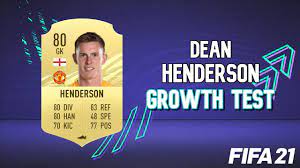 Choosing fifa 21 career mode's best young goalkeepers (gk). Dean Henderson Growth Test Fifa 21 Career Mode Youtube
