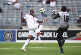 What's the orlando pirates score? Caf Champions League Report Orlando Pirates V African Stars 15