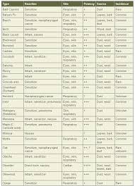 Tonewoods Chart A Battle Of Guitar Tonewoods