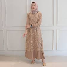 Cara menjahit gamis brokat tille memakai puring. Harga Kebaya Gamis Terbaik Juli 2021 Shopee Indonesia