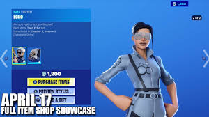 Check back daily for skins for sale today, free skin, skin names and any skin! Fortnite Item Shop Echo Is Back April 17 2020 Fortnite Battle Royale Youtube