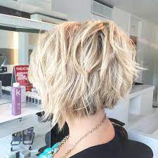 Lots of layers don't necessarily make it a choppy haircut—take this smooth, voluminous bob, for instance. Ellie Wilde Prom Dresses For Those Who Live Wilde Choppy Bob Hairstyles Bob Hairstyles For Thick Short Wavy Bob