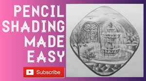 So sharpen your colored pencils and let's get started! Learn Art Water Fountain In Garden Pencil Shading By Narayan Chawda 13 20 Youtube