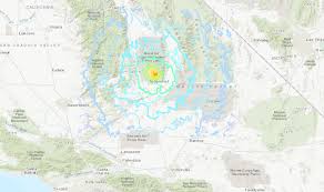 southern california hit by preliminary 7 1 quake