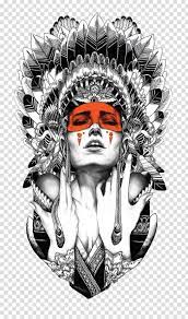 See more ideas about native american, native american headdress, war bonnet. Woman Wearing War Bonnet Illustration Tattoo Artist Native Americans In The United States Indigenous Peoples Of The Americas Black And Gray Others Transparent Background Png Clipart Nohat Free For Designer