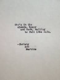 Poetry Art Haiku Poetry She 39 S In The Clouds Poem Vintage Typewriter Poems Quotes Typed By Poet Words Quotes Haiku Poetry
