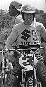 1976 77 Tony D Tony Distefano Suzuki Riding Champion Vintage Motocross Motocross Racer Motocross