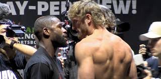 If yall missed da logan paul vs floyd mayweather fight, here is a photo from it. Trqrlams2mg9bm