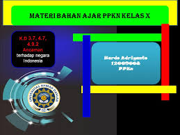 Contoh soal pkn kelas x semester 1 kurikulum 2013 beserta jawabannya pg part 3 umar danny soal soal pendidikan pancasila dan kewarganegaraan tulisan. Materi Bahan Ajar Ppkn Kelas X Ppt Download