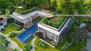 Hình ảnh biệt thự nhà vườn 3 tầng đẹp thiết kế nghỉ dưỡng cho gia. Thiáº¿t Káº¿ Biá»‡t Thá»± San VÆ°á»n Cho Nha 1 Táº§ng Cá»±c Cháº¥t Cá»±c Sang Cháº£nh